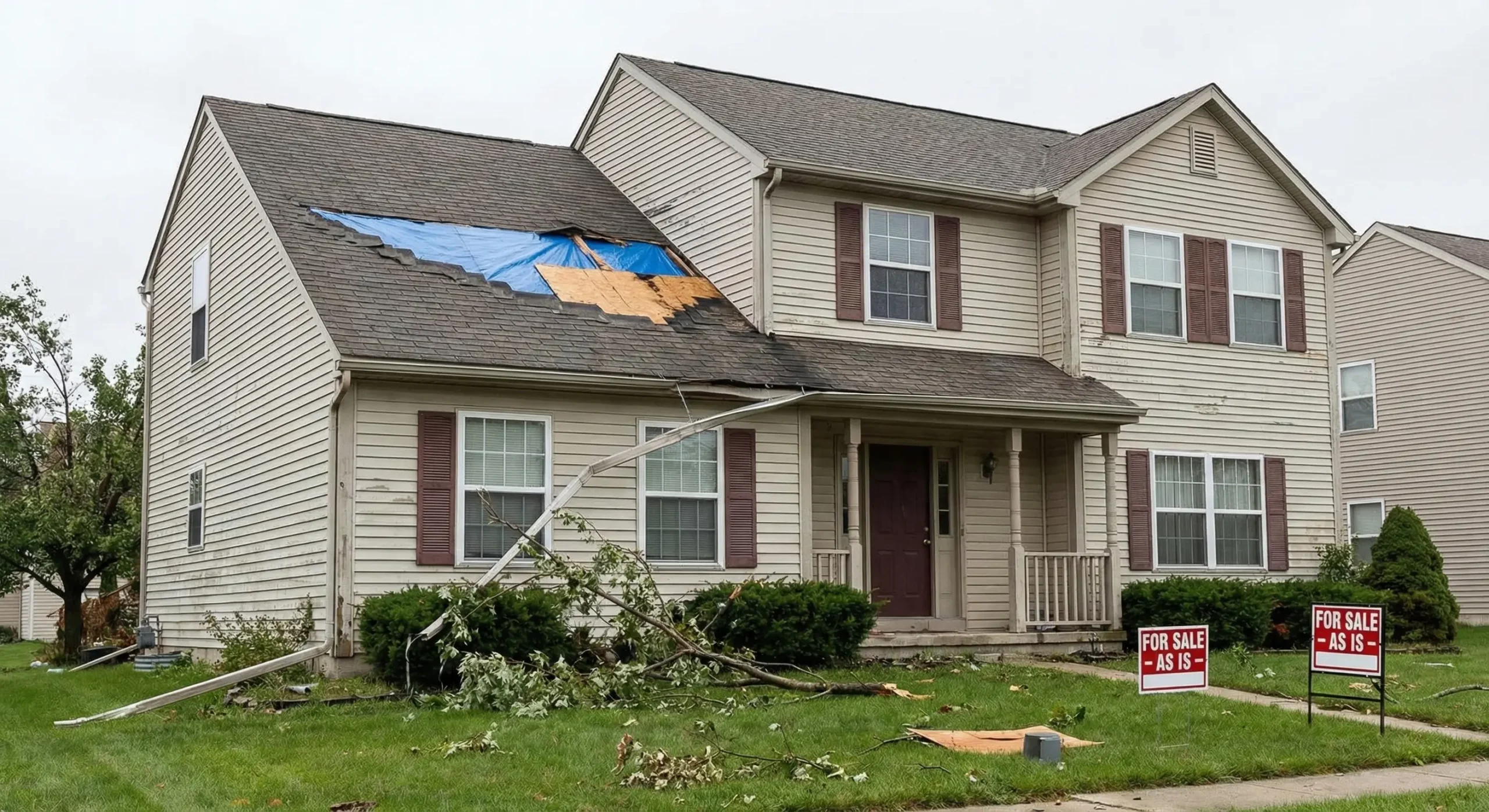 Homes with Major Damage